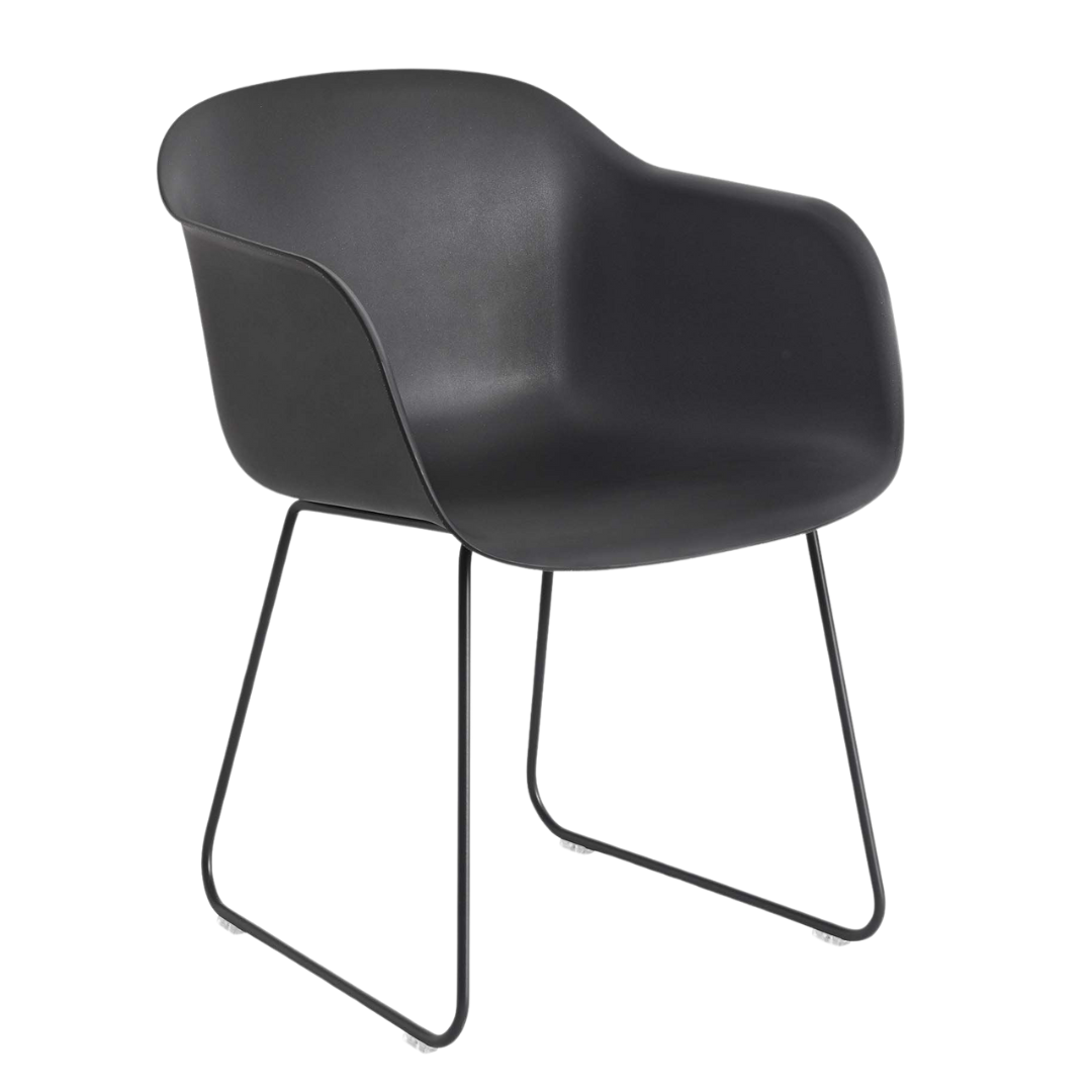 Muuto - Fiber Armchair - Sled Base