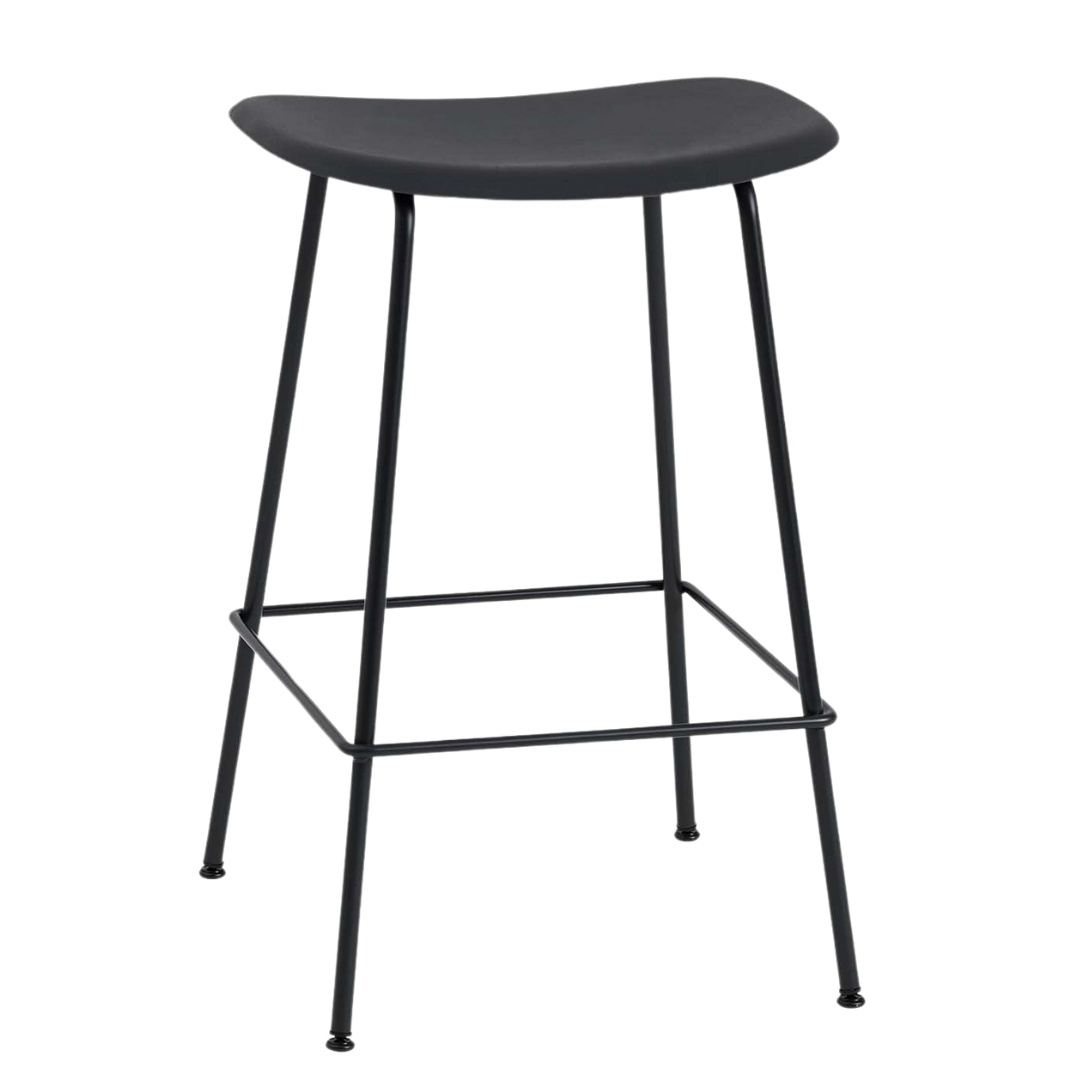 Muuto - Fiber Counter & Bar Stool - Tube Base