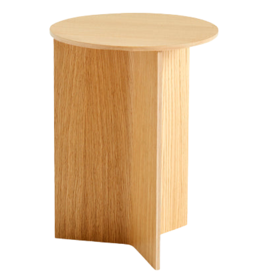 HAY - Slit Table Wood - High