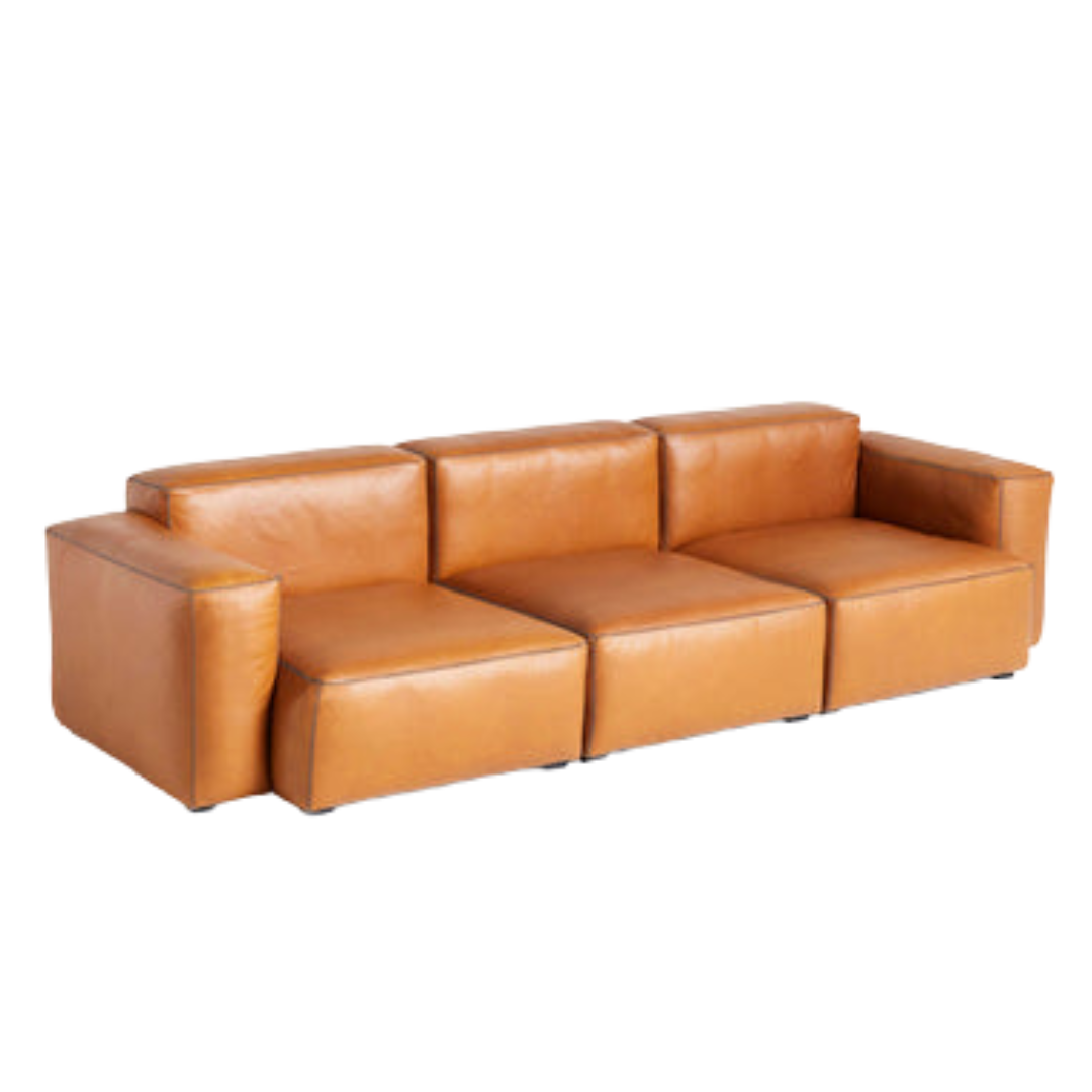 HAY - Mags Soft Low Armrest Sofa - 3 Seater - Combination 1