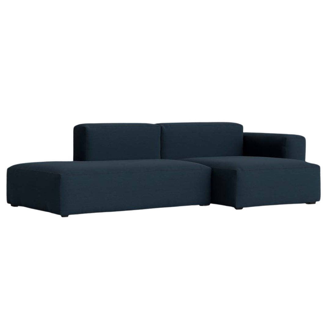 HAY - Mags Soft Low Sofa - 2.5 Seater - Combination 3 with Right Low Armrest