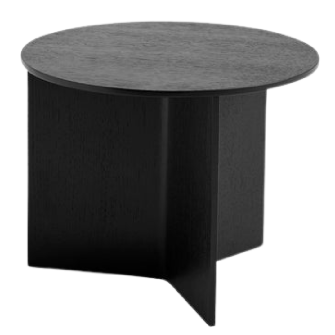 HAY - Slit Table Wood - Round