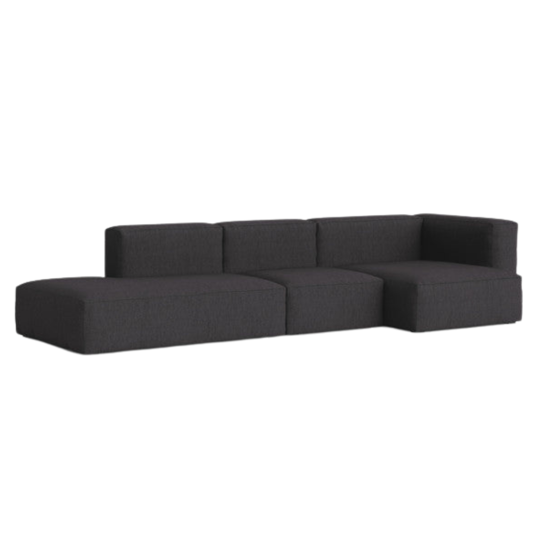 HAY - Mags Soft Sofa - 3 Seater - Combination 4 with Right Armrest