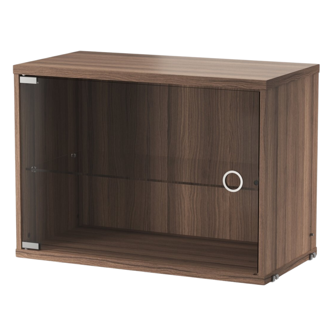 STRING - Display Cabinet with swing glass door
