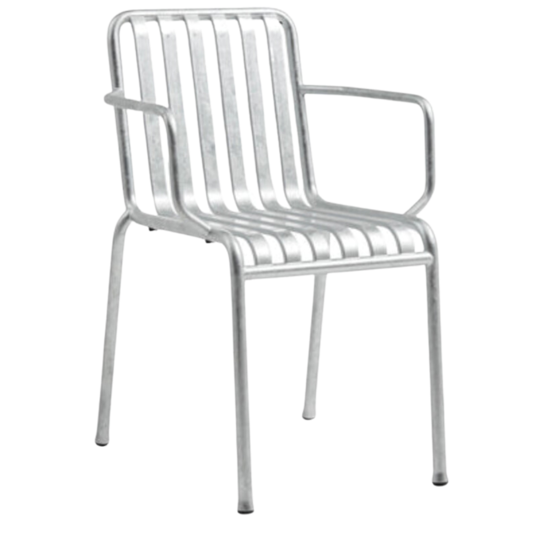 HAY - Palissade Armchair - Hot Galvanised