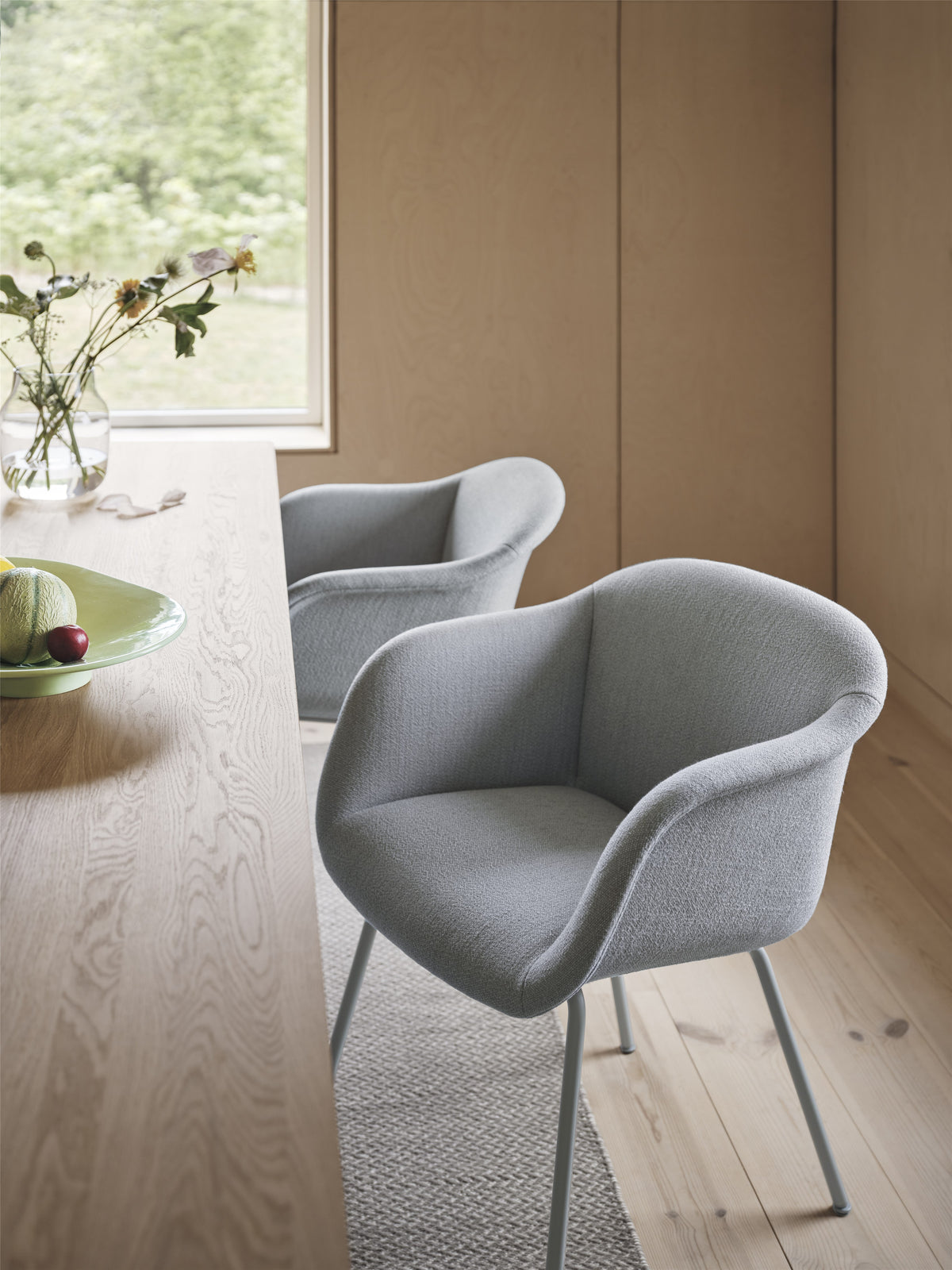 Muuto - Fiber Soft Armchair - Tube Base