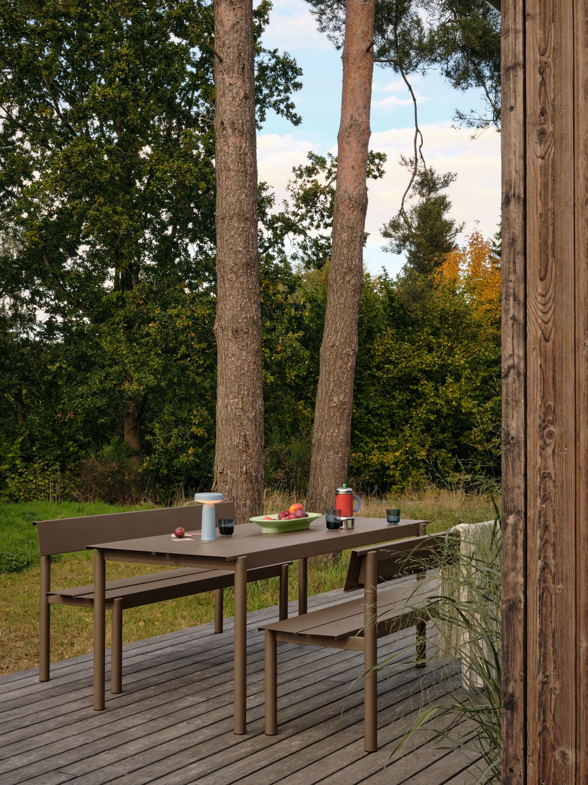 Muuto - Linear Steel Bench w. Backrest