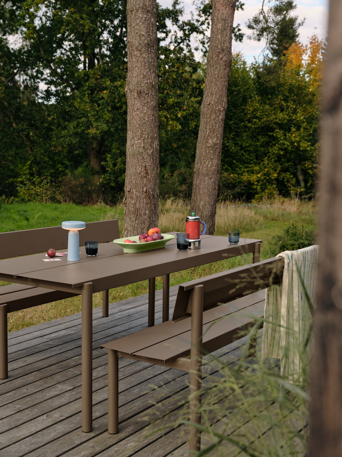 Muuto - Linear Steel Bench w. Backrest