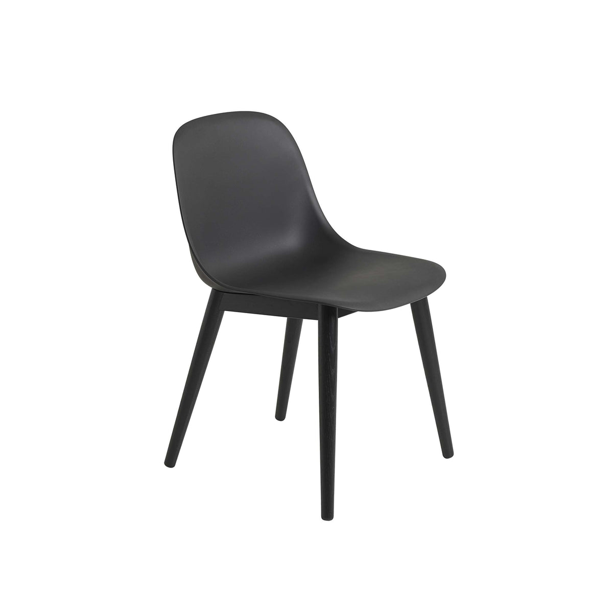 Muuto - Fiber Side Chair - Wood Base