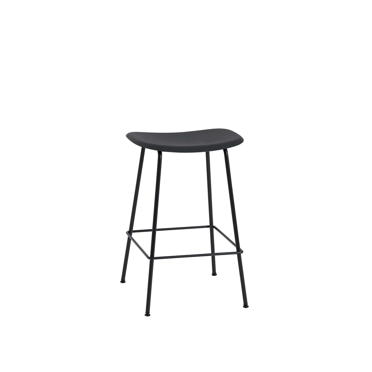 Muuto - Fiber Counter &amp; Bar Stool - Tube Base