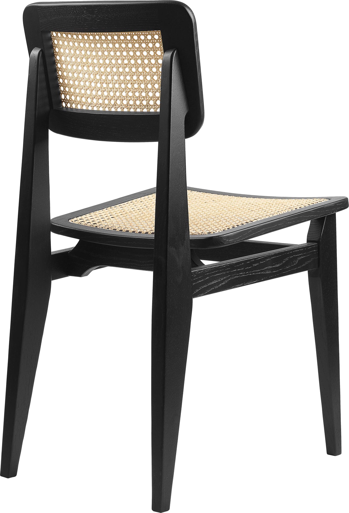 GUBI - C-Chair Dining Chair Un-upholstered - French Cane