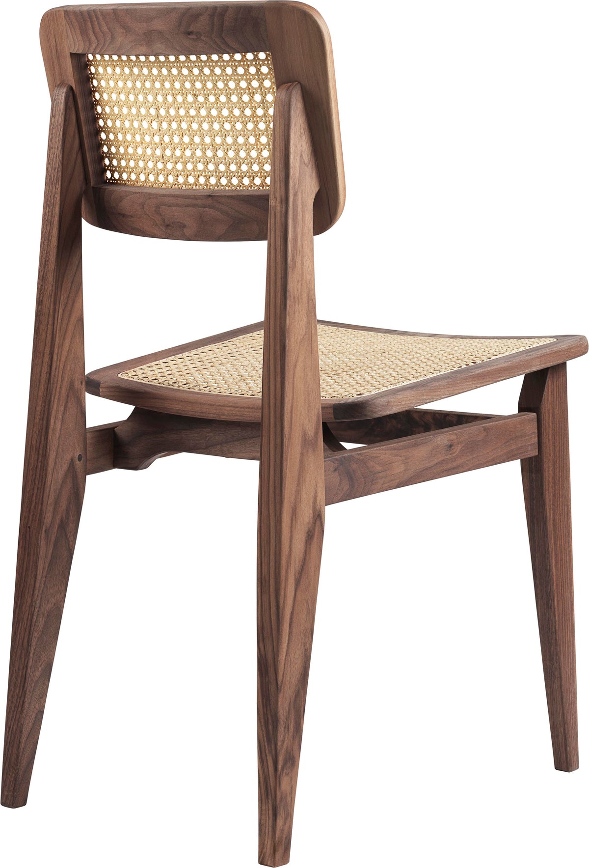 GUBI - C-Chair Dining Chair Un-upholstered - French Cane