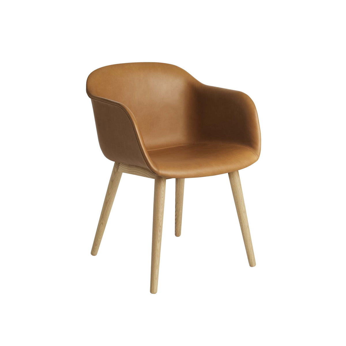Muuto - Fiber Armchair - Wood Base