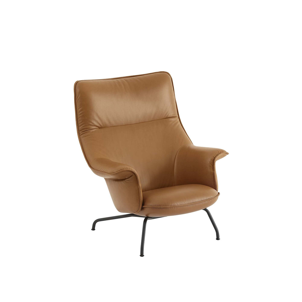 Muuto - Doze Lounge Chair High Back - Tube Base