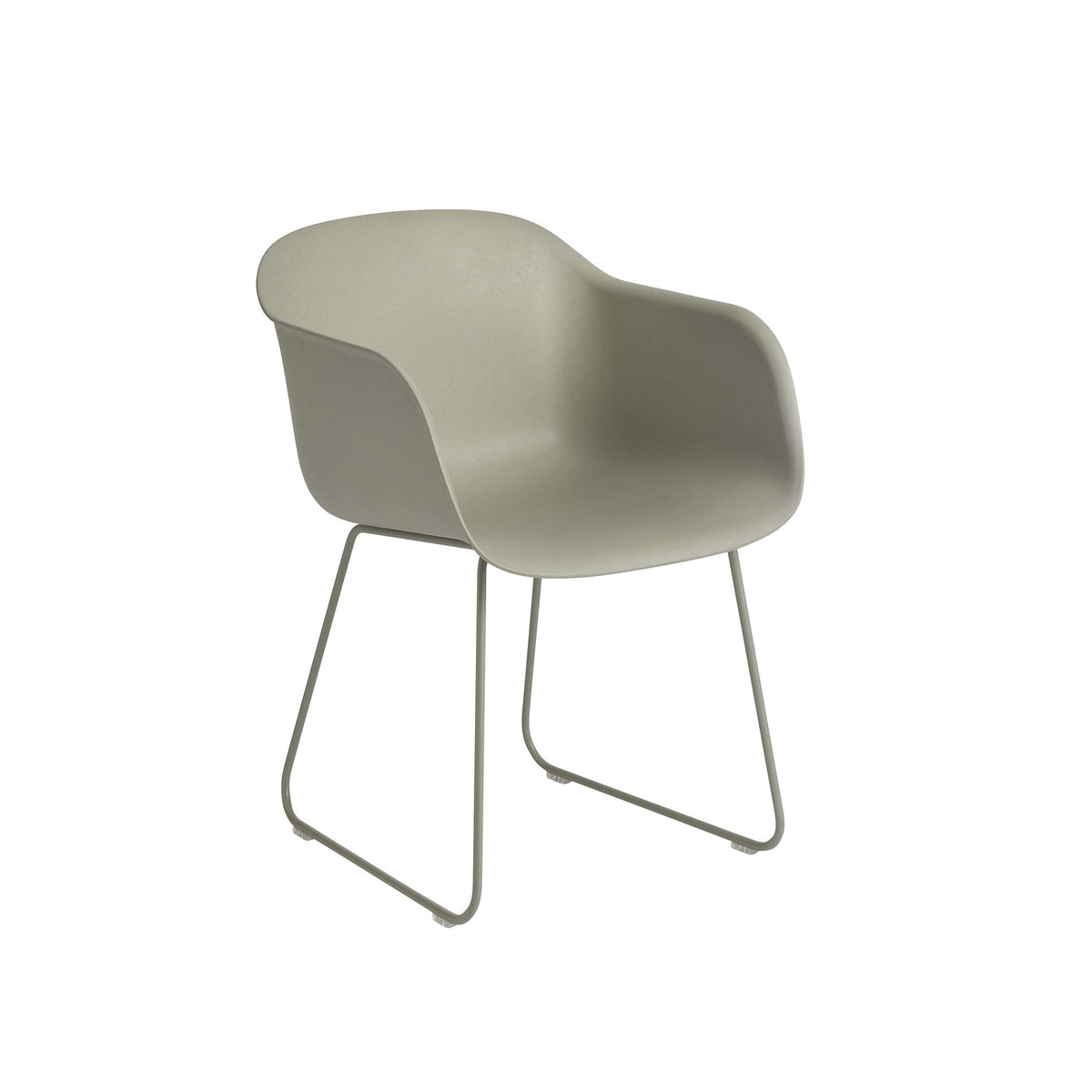 Muuto - Fiber Armchair - Sled Base