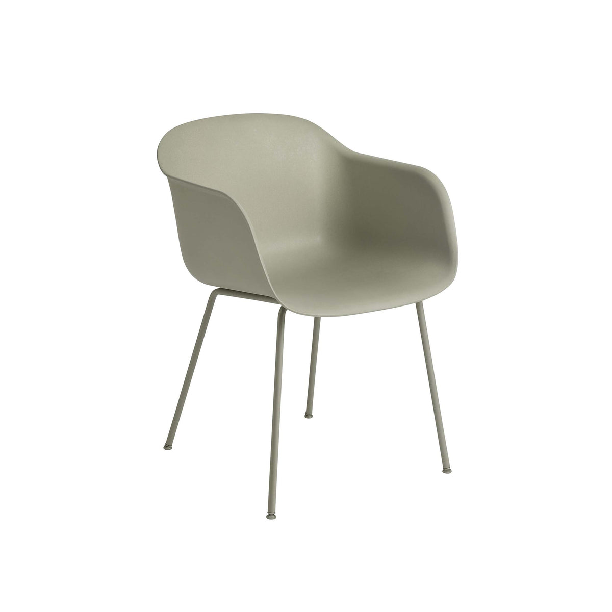 Muuto - Fiber Armchair - Tube Base