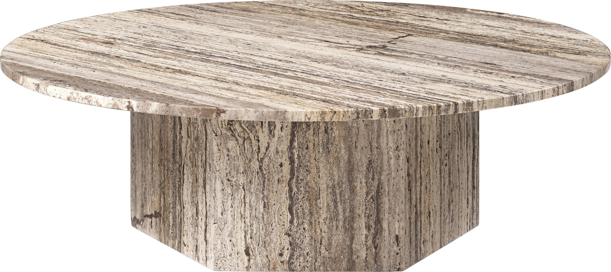 GUBI - Epic Coffee Table - Travertine