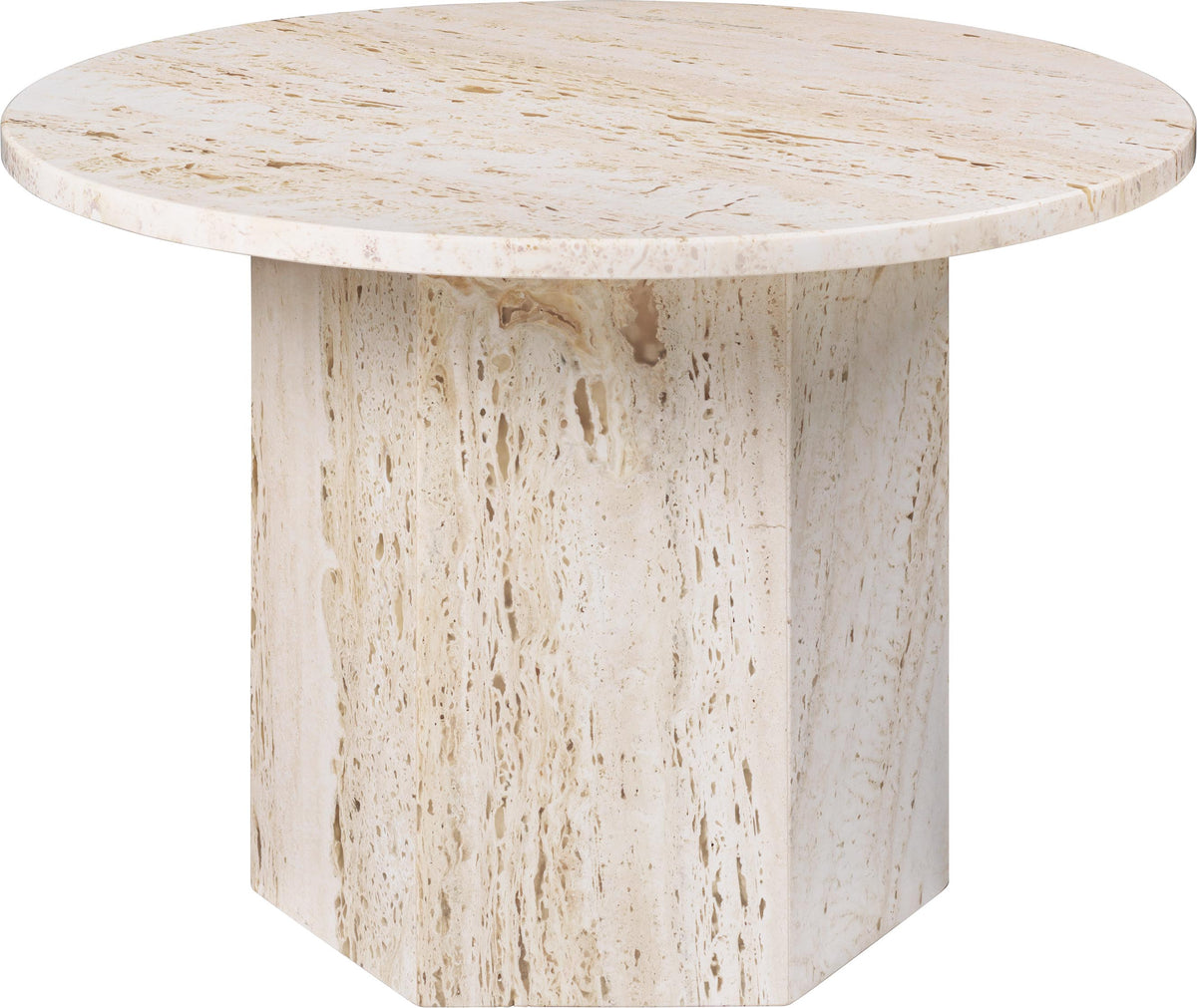 GUBI - Epic Coffee Table - Travertine