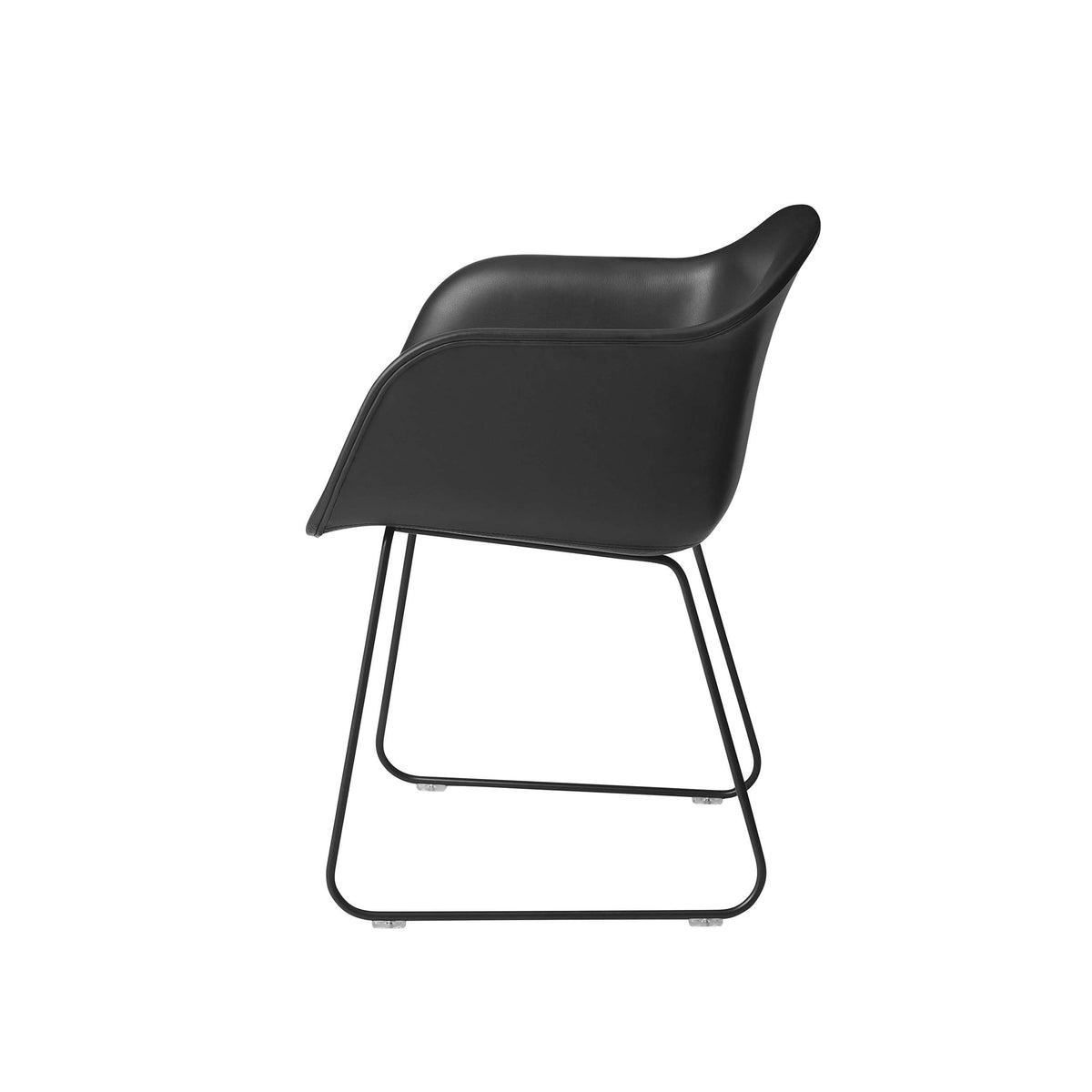 Muuto - Fiber Armchair - Sled Base