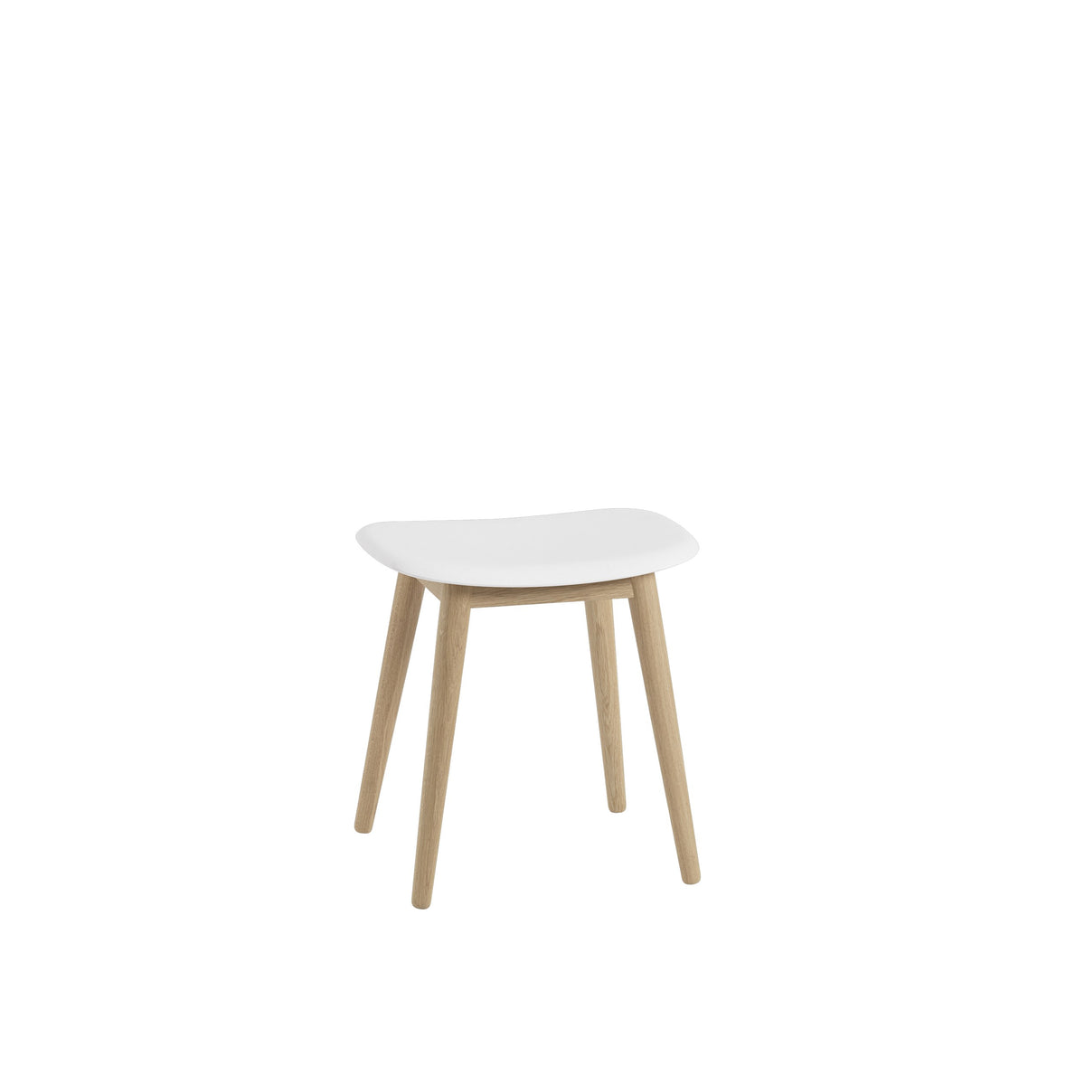 Muuto - Fiber Stool - Wood Base