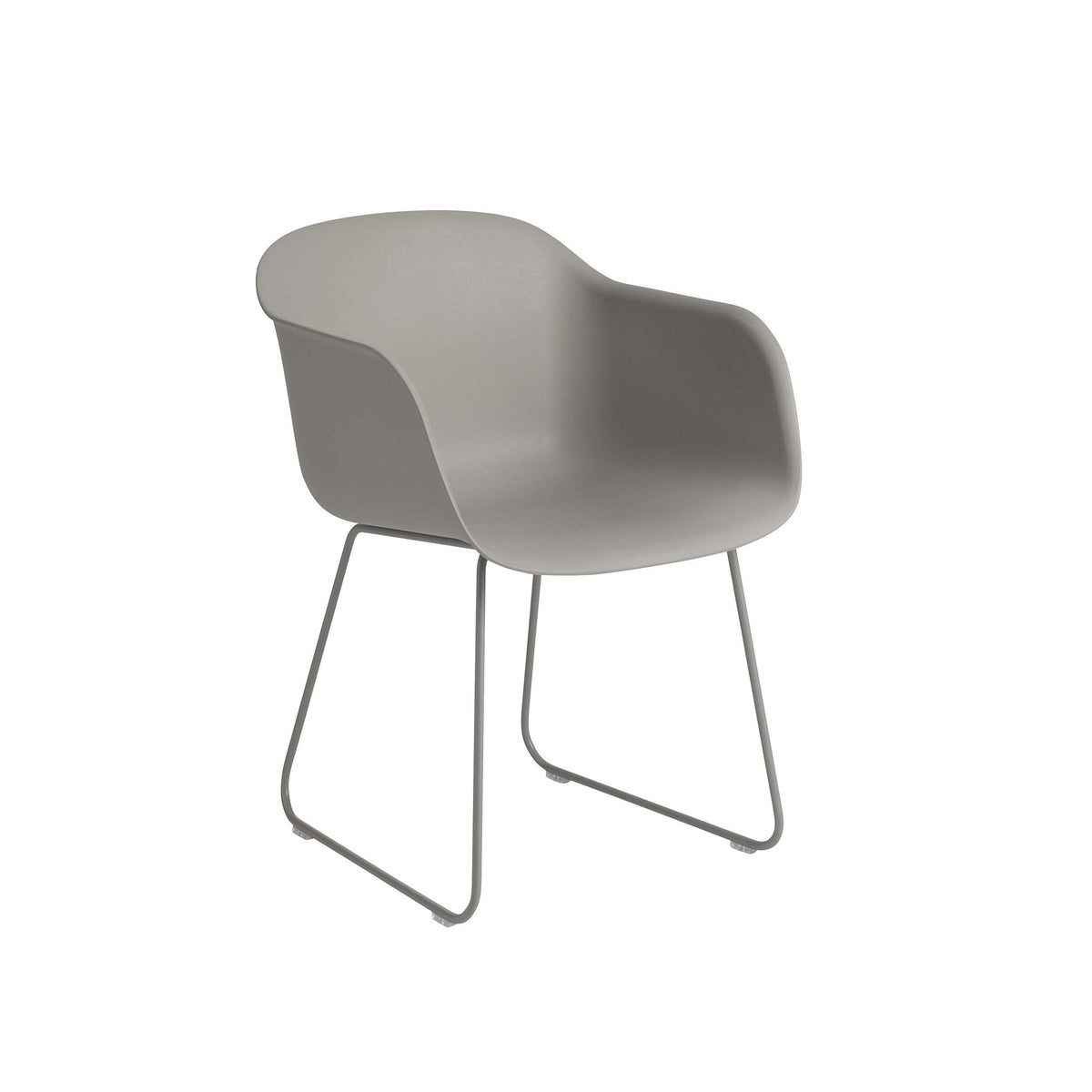 Muuto - Fiber Armchair - Sled Base