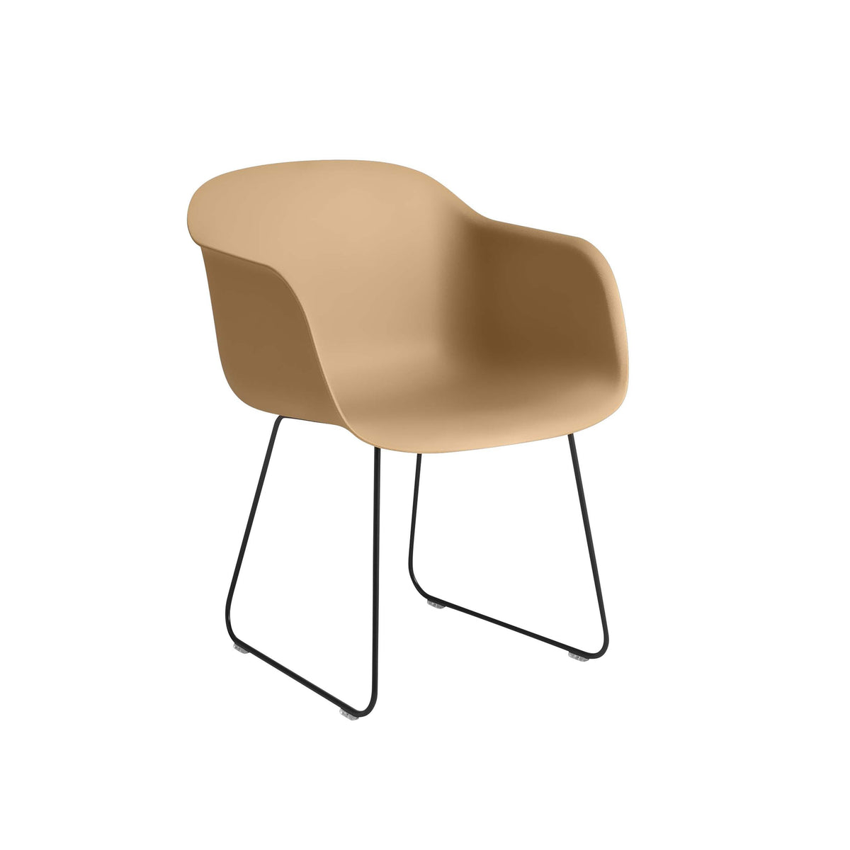 Muuto - Fiber Armchair - Sled Base