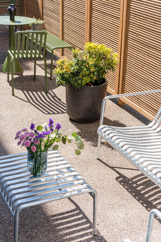 HAY - Palissade Ottoman - Hot Galvanised