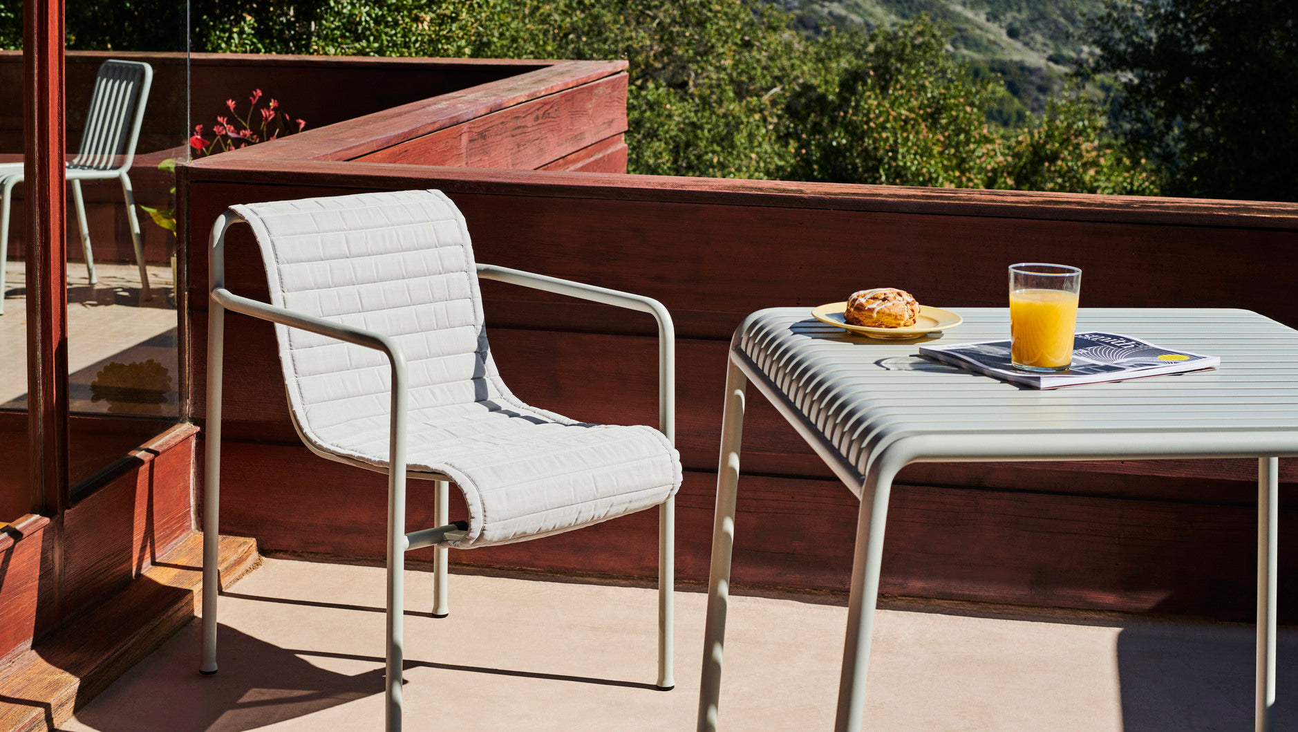 Hay palissade top dining chair