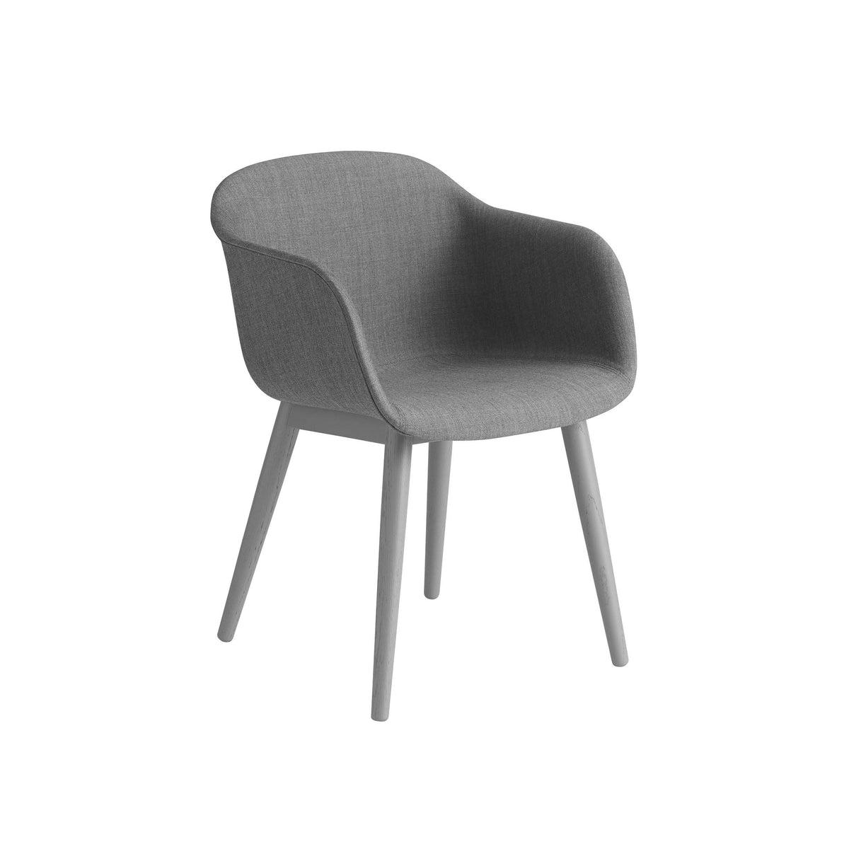 Muuto - Fiber Armchair - Wood Base