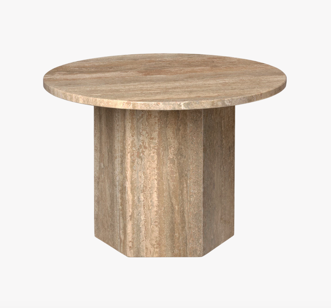 GUBI - Epic Coffee Table - Travertine