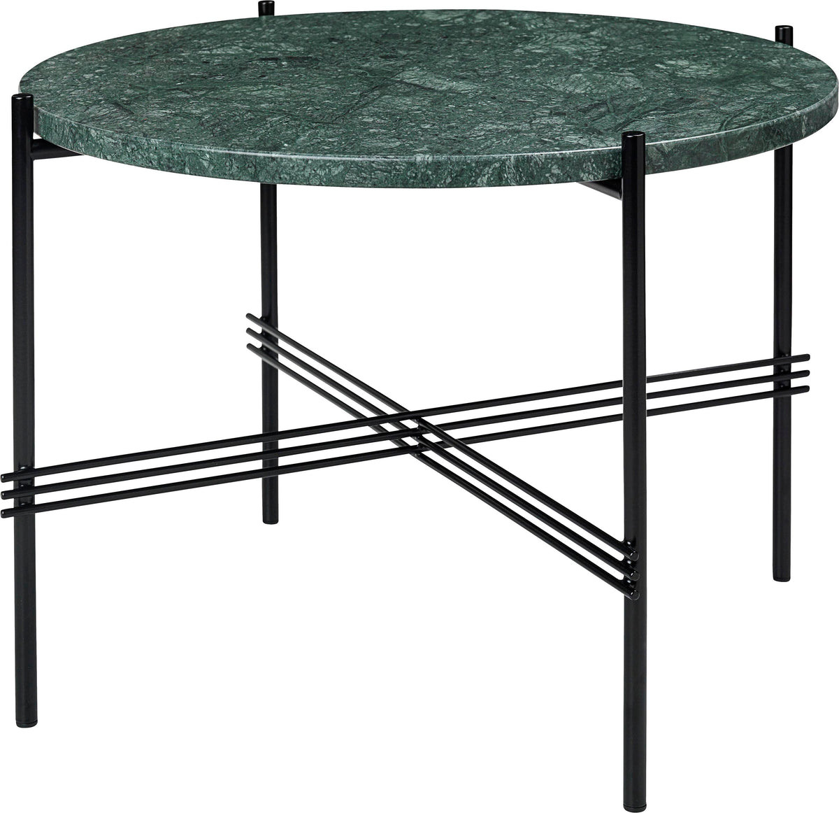 GUBI - TS Coffee Table - Black Base - Ø55 cm