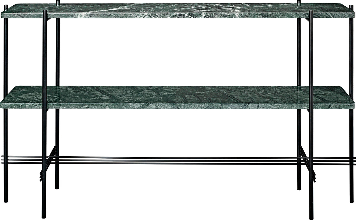 GUBI - TS Console - Black Base, 2 Racks