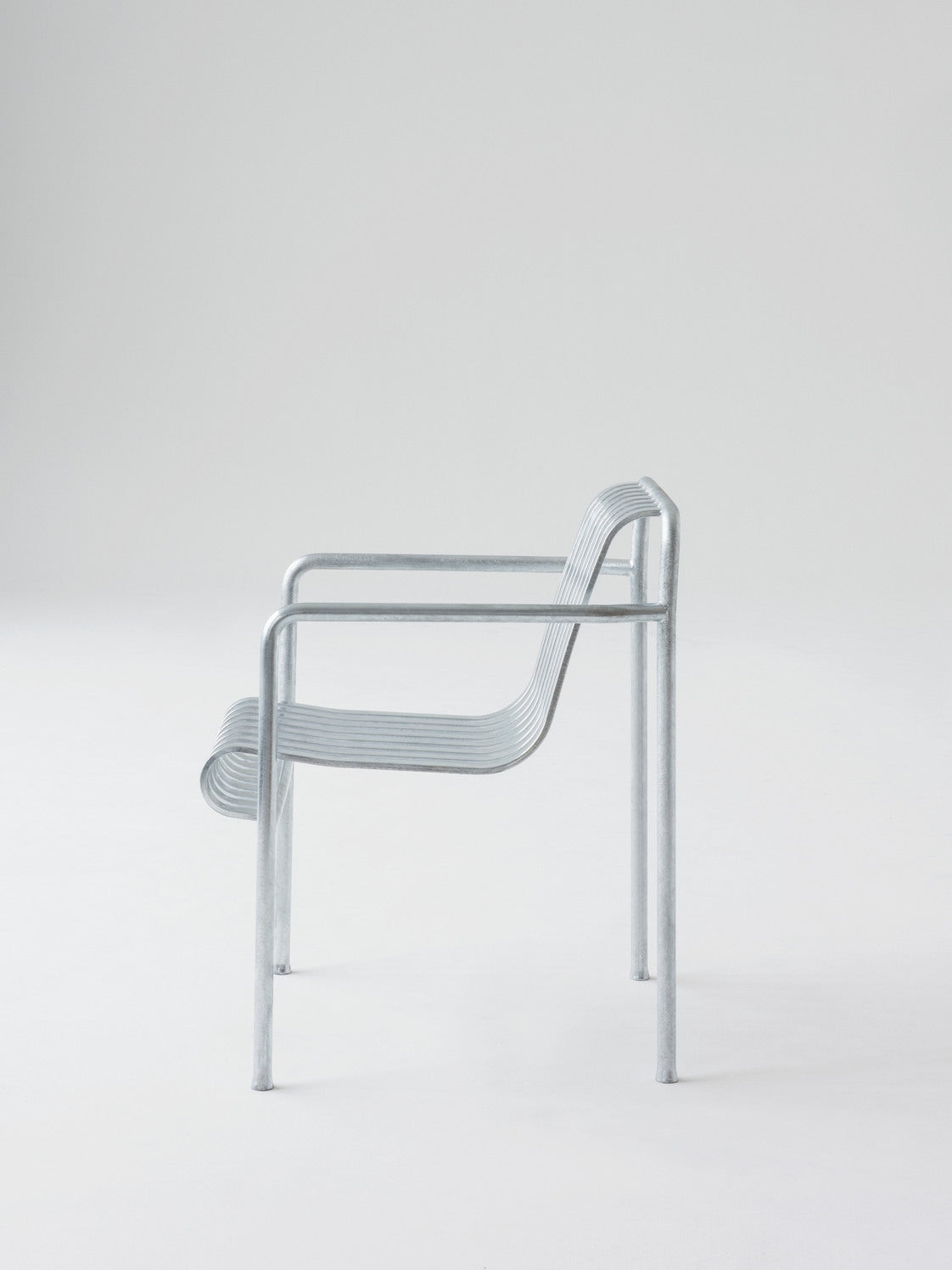 HAY - Palissade Dining Armchair - Hot Galvanised