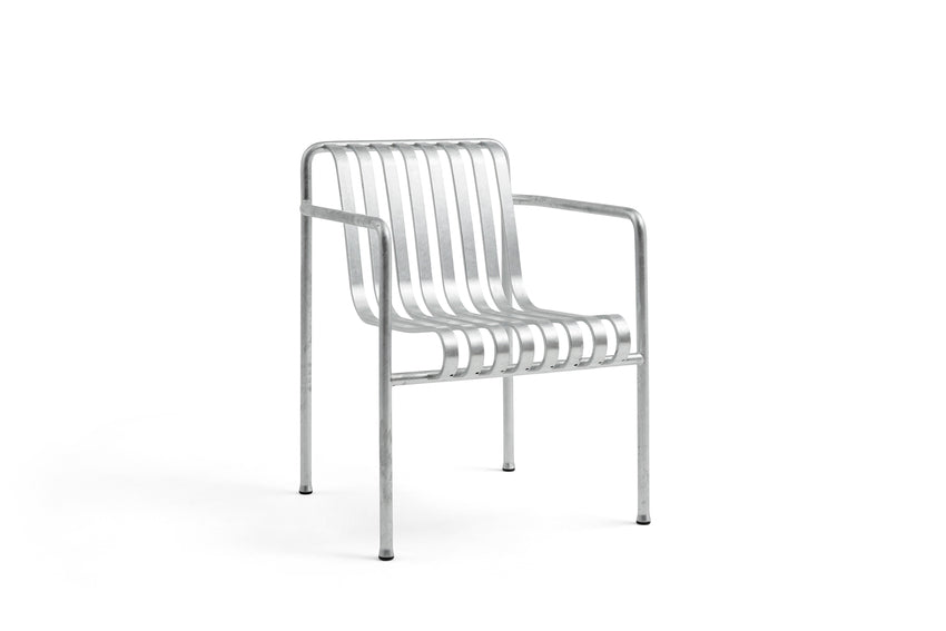 HAY - Palissade Dining Armchair - Hot Galvanised