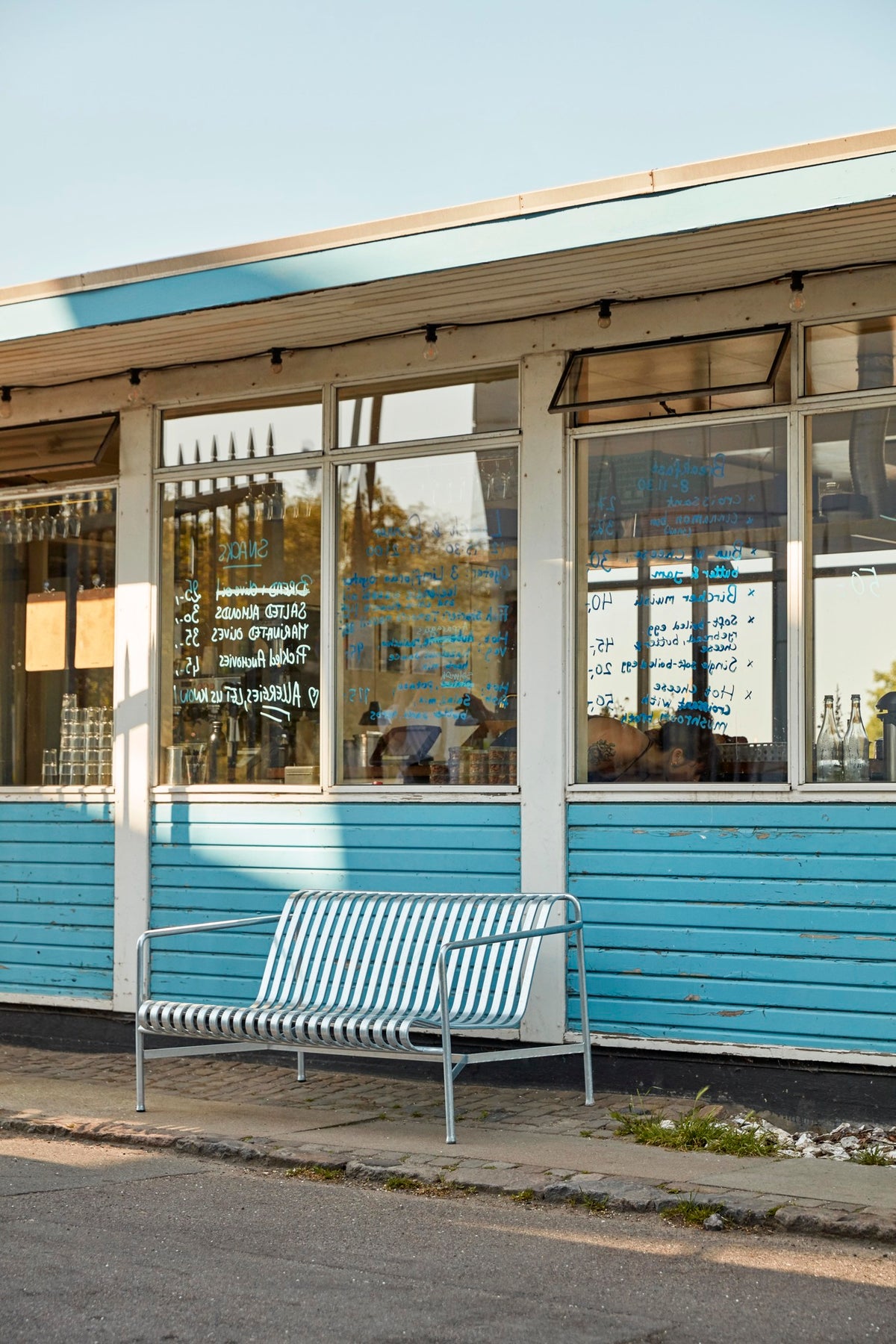 HAY - Palissade Lounge Sofa - Hot Galvanised