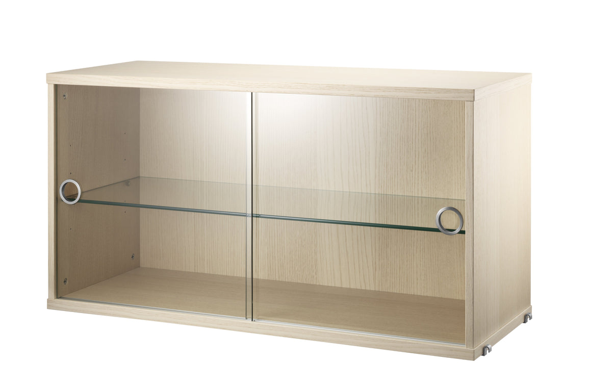 STRING - Display Cabinet - Sliding Glass Doors