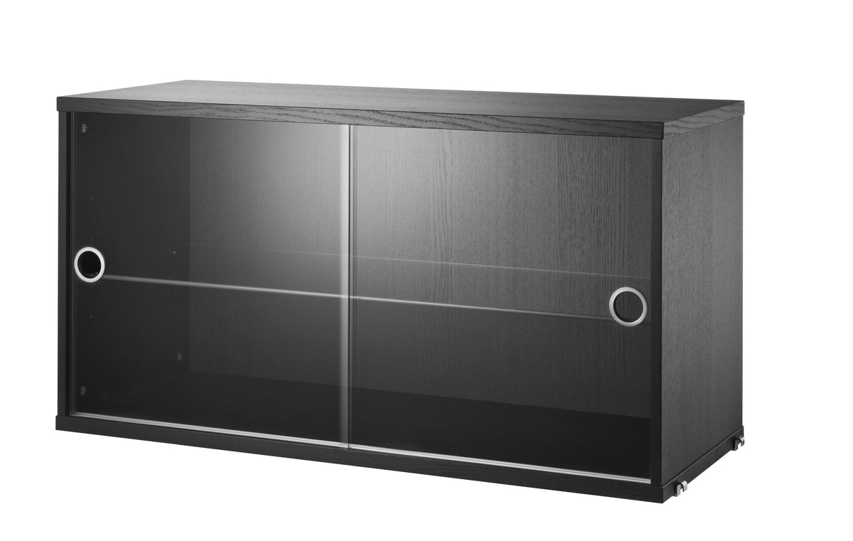 STRING - Display Cabinet - Sliding Glass Doors