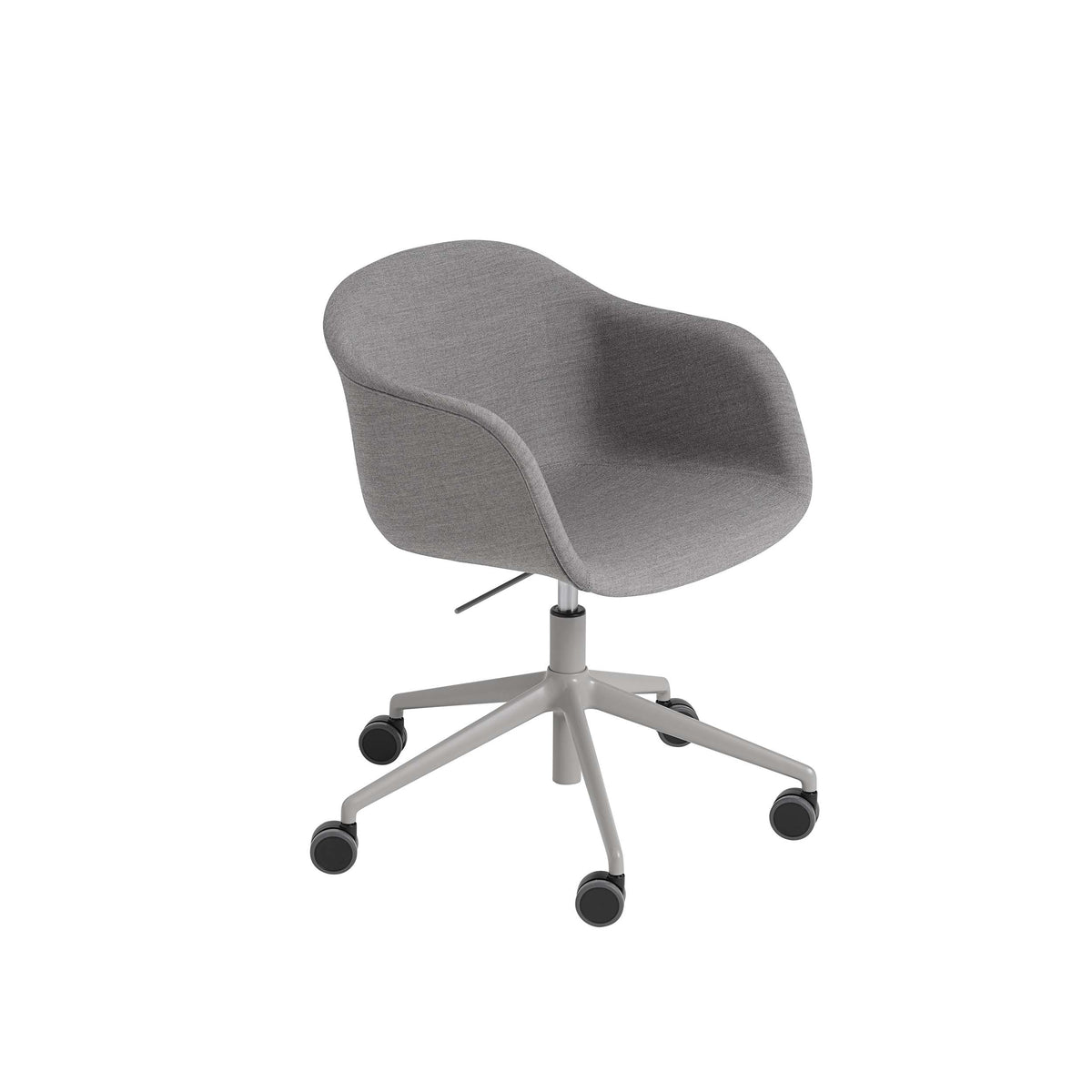 Muuto - Fiber Armchair - Swivel Base with Castors and Gaslift
